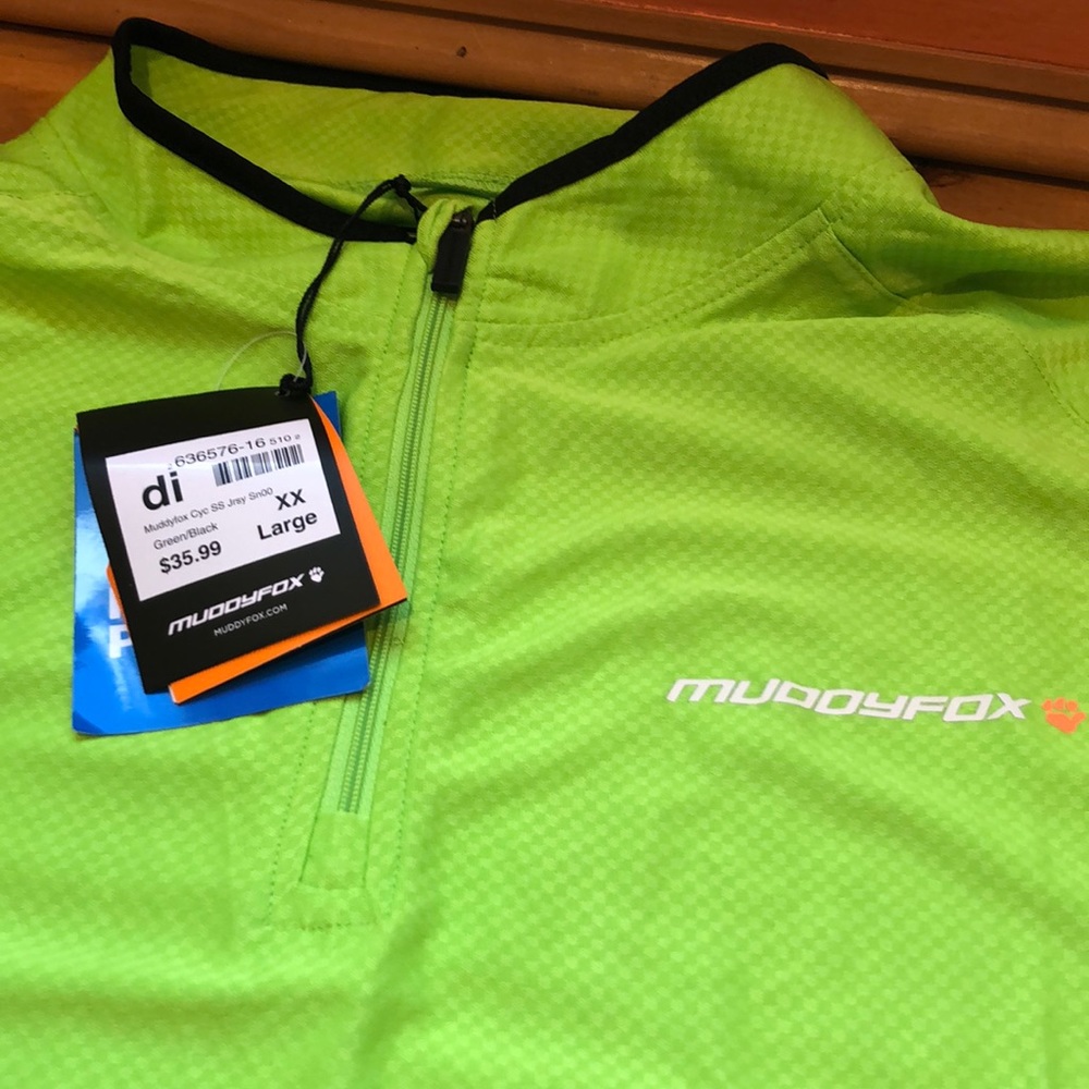 Hi Vis Biker Top with back pocket